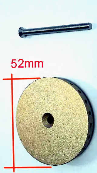 Medium Brass Flame Spreader