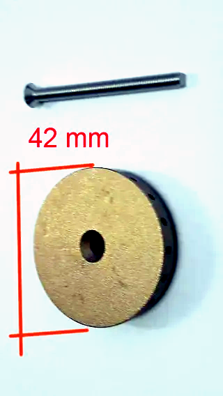 Small Brass Flame Spreader